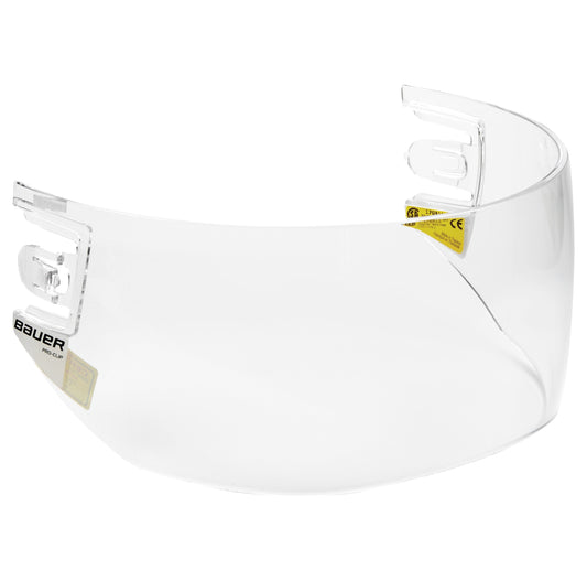 BAUER PRO CLIP WAVE CLEAR VISOR