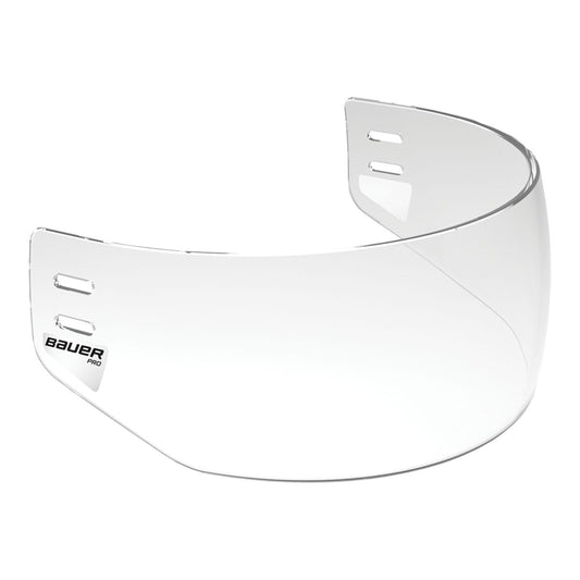 BAUER PRO STRAIGHT CLEAR VISOR